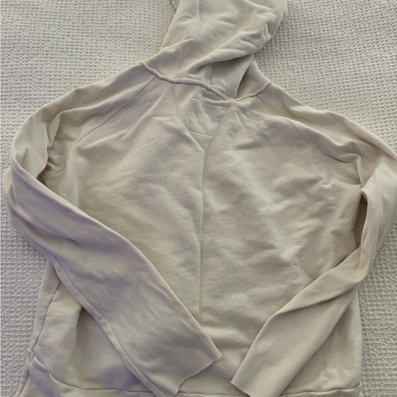 FRANK & EILEEN MELANIE Hoodie Vintage White Triple Fleece Hoodie EUC - Picture 6 of 6